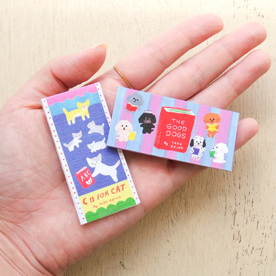 Cozyca - One-Line Sticky Notes - Reiko Tada - C is for Cat / The Good Dogs