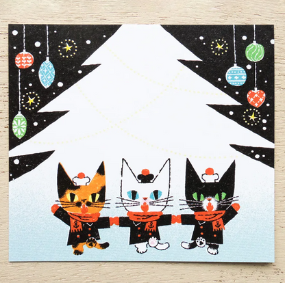Cozyca - Block Memo Pad - Kuroneko Design - My Little Teo