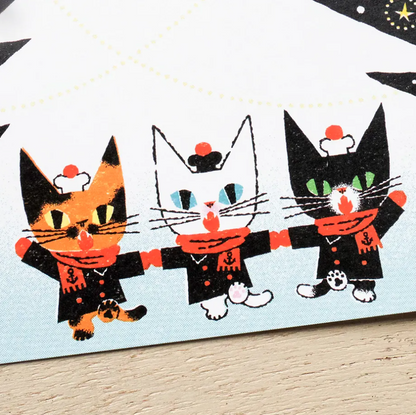 Cozyca - Block Memo Pad - Kuroneko Design - My Little Teo