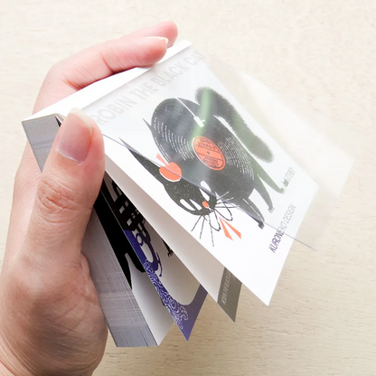 Cozyca - Block Memo Pad - Kuroneko Design - Robin the Black Cat