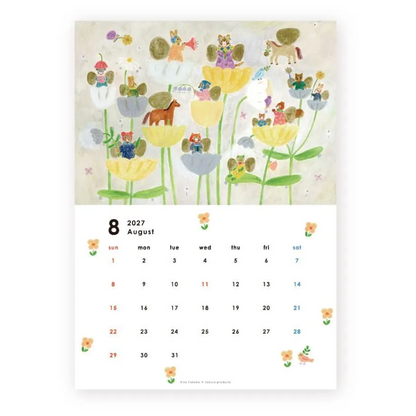 Cozyca x Aiko Fukawa - 2027 Wall Calendar