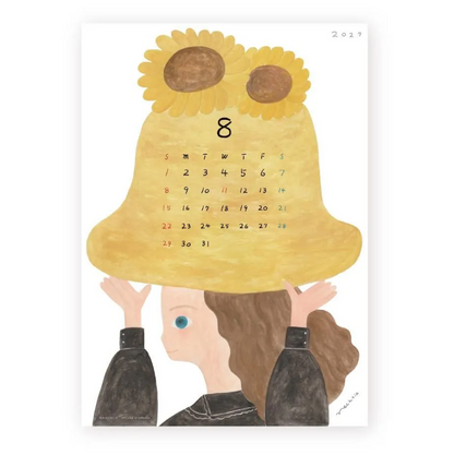 Cozyca x Necktie - 2027 Wall Calendar