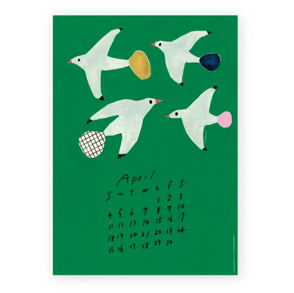 [Arriving Soon] Cozyca x Subikawa - 2027 Wall Calendar