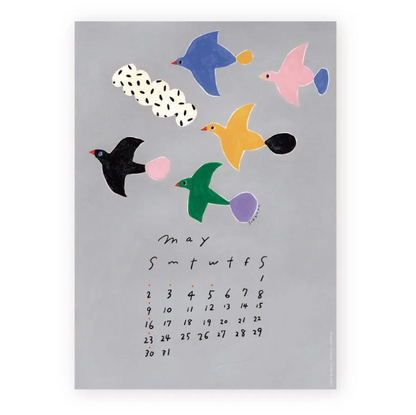 [Arriving Soon] Cozyca x Subikawa - 2027 Wall Calendar