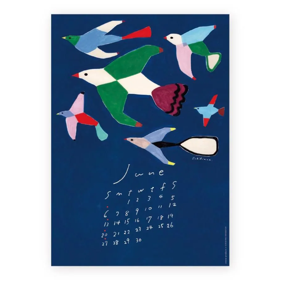 [Arriving Soon] Cozyca x Subikawa - 2027 Wall Calendar