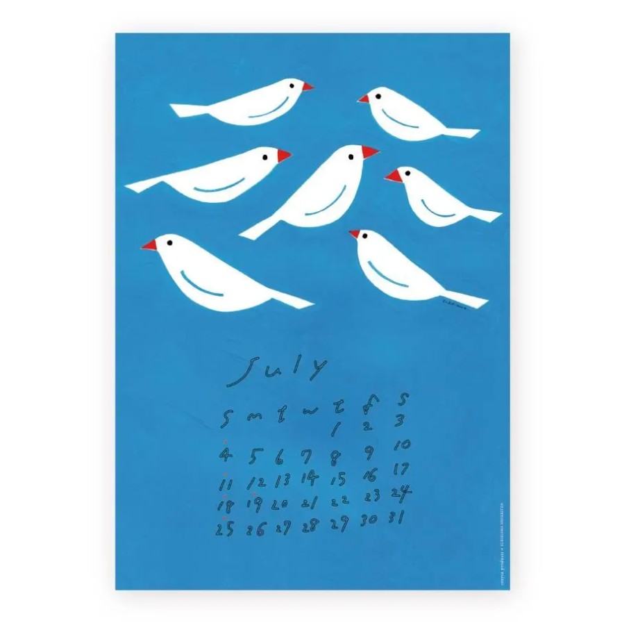 [Arriving Soon] Cozyca x Subikawa - 2027 Wall Calendar