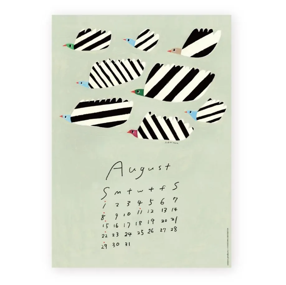 [Arriving Soon] Cozyca x Subikawa - 2027 Wall Calendar
