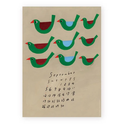 [Arriving Soon] Cozyca x Subikawa - 2027 Wall Calendar