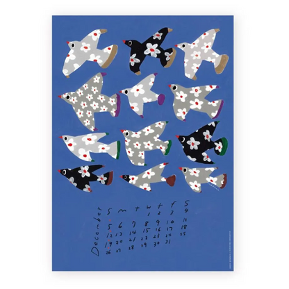[Arriving Soon] Cozyca x Subikawa - 2027 Wall Calendar