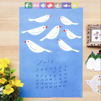 [Arriving Soon] Cozyca x Subikawa - 2027 Wall Calendar