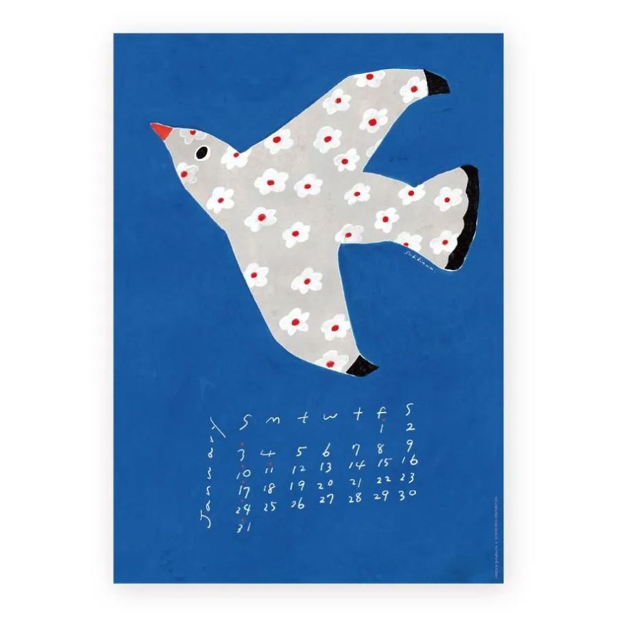 [Arriving Soon] Cozyca x Subikawa - 2027 Wall Calendar