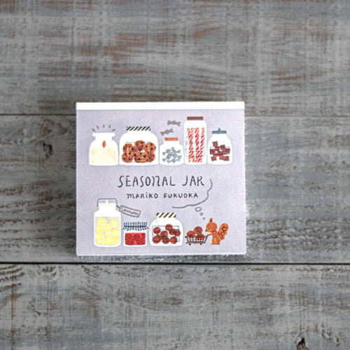 Cozyca - Block Memo Pad - Mariko Fukuoka - Seasonal Jar