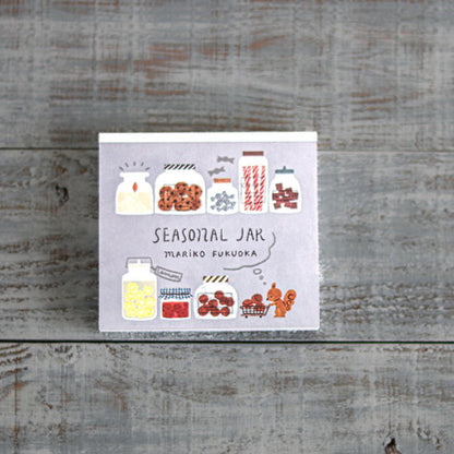 Cozyca - Block Memo Pad - Mariko Fukuoka - Seasonal Jar