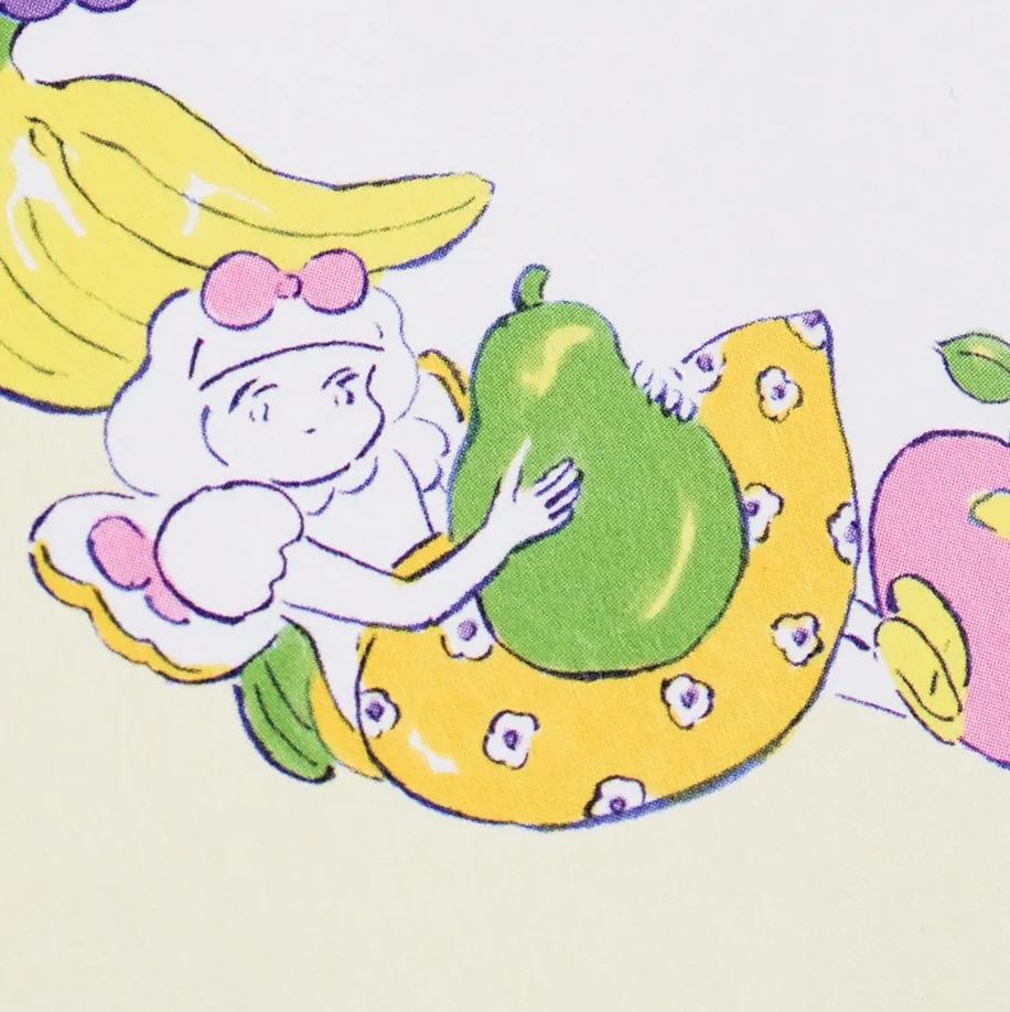 Cozyca - Block Memo Pad - Heisuke Kitazawa - Everyone Carrying Fruit