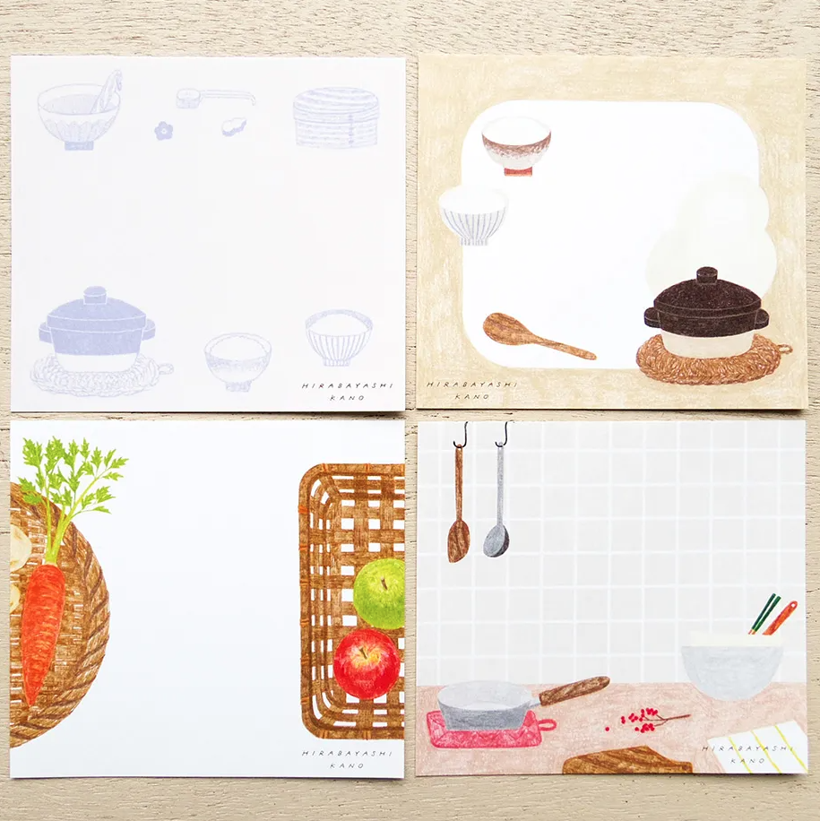 Cozyca - Block Memo Pad - Kano Hirabayashi - Kitchen Tools
