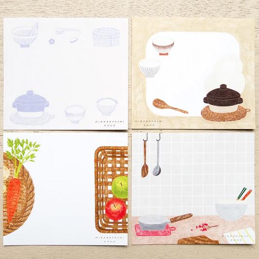 Cozyca - Block Memo Pad - Kano Hirabayashi - Kitchen Tools