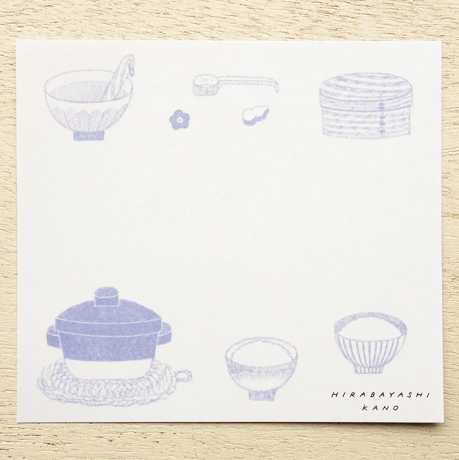 Cozyca - Block Memo Pad - Kano Hirabayashi - Kitchen Tools