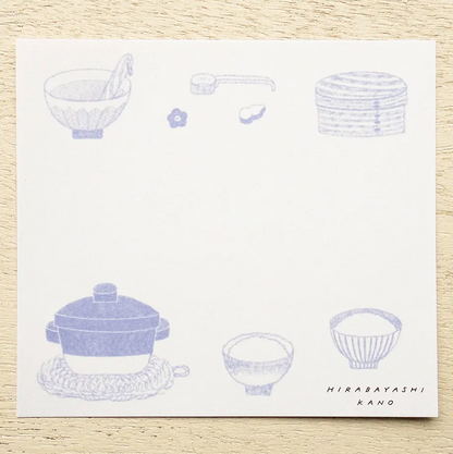 Cozyca - Block Memo Pad - Kano Hirabayashi - Kitchen Tools