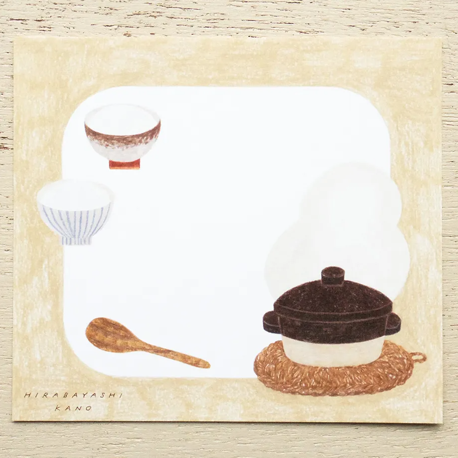 Cozyca - Block Memo Pad - Kano Hirabayashi - Kitchen Tools