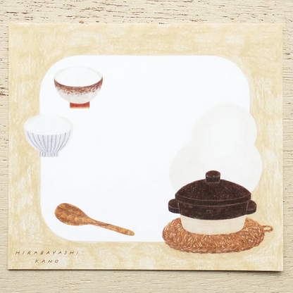 Cozyca - Block Memo Pad - Kano Hirabayashi - Kitchen Tools