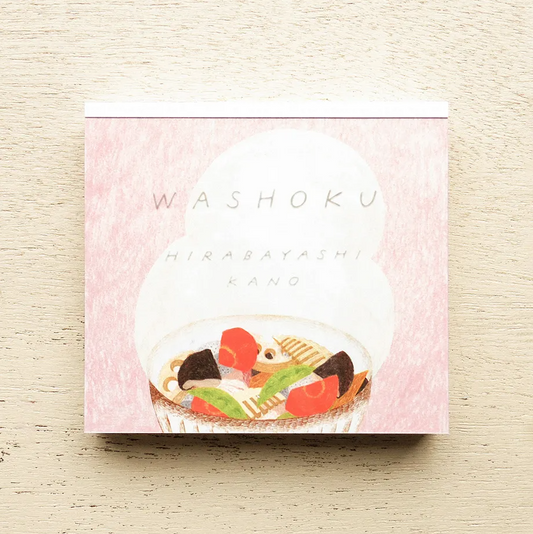 Cozyca - Block Memo Pad - Kano Hirabayashi - Washoku