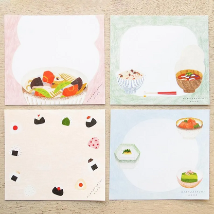 Cozyca - Block Memo Pad - Kano Hirabayashi - Washoku