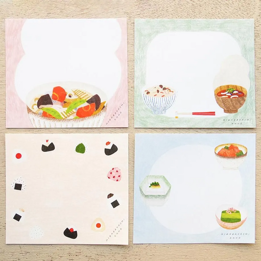 Cozyca - Block Memo Pad - Kano Hirabayashi - Washoku