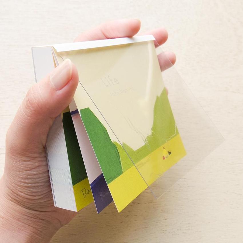 Cozyca - Block Memo Pad - Taku Bannai - Life