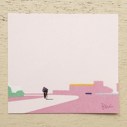 Cozyca - Block Memo Pad - Taku Bannai - Life