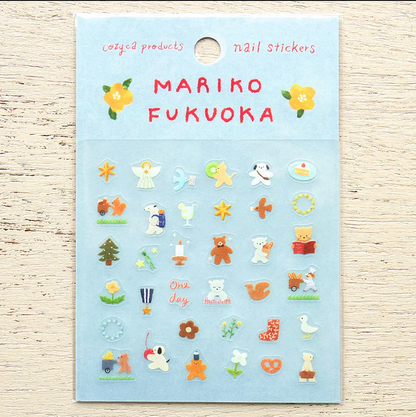 Cozyca - Nail Sticker Sheet - Mariko Fukuoka