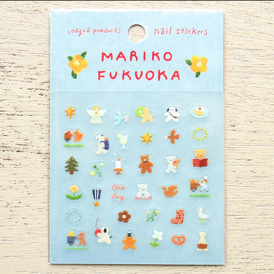 Cozyca - Nail Sticker Sheet - Mariko Fukuoka