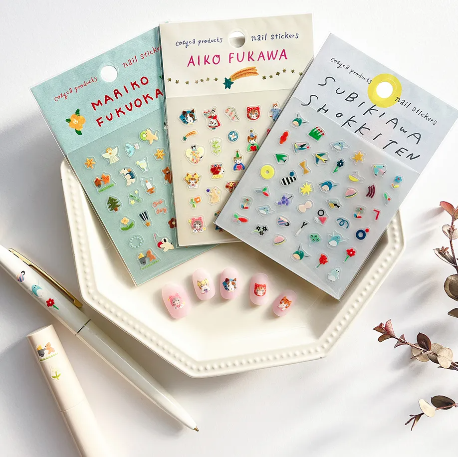 Cozyca - Nail Sticker Sheet - Mariko Fukuoka