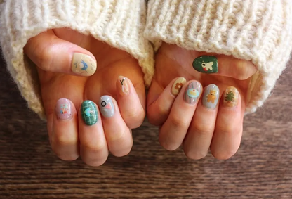 Cozyca - Nail Sticker Sheet - Mariko Fukuoka