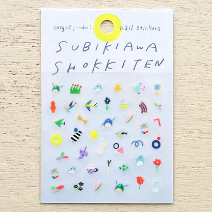 Cozyca - Nail Sticker Sheet - Subikawa