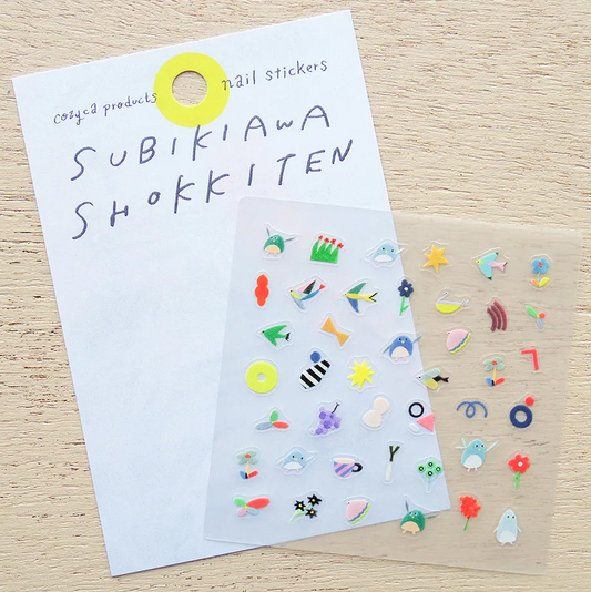 Cozyca - Nail Sticker Sheet - Subikawa