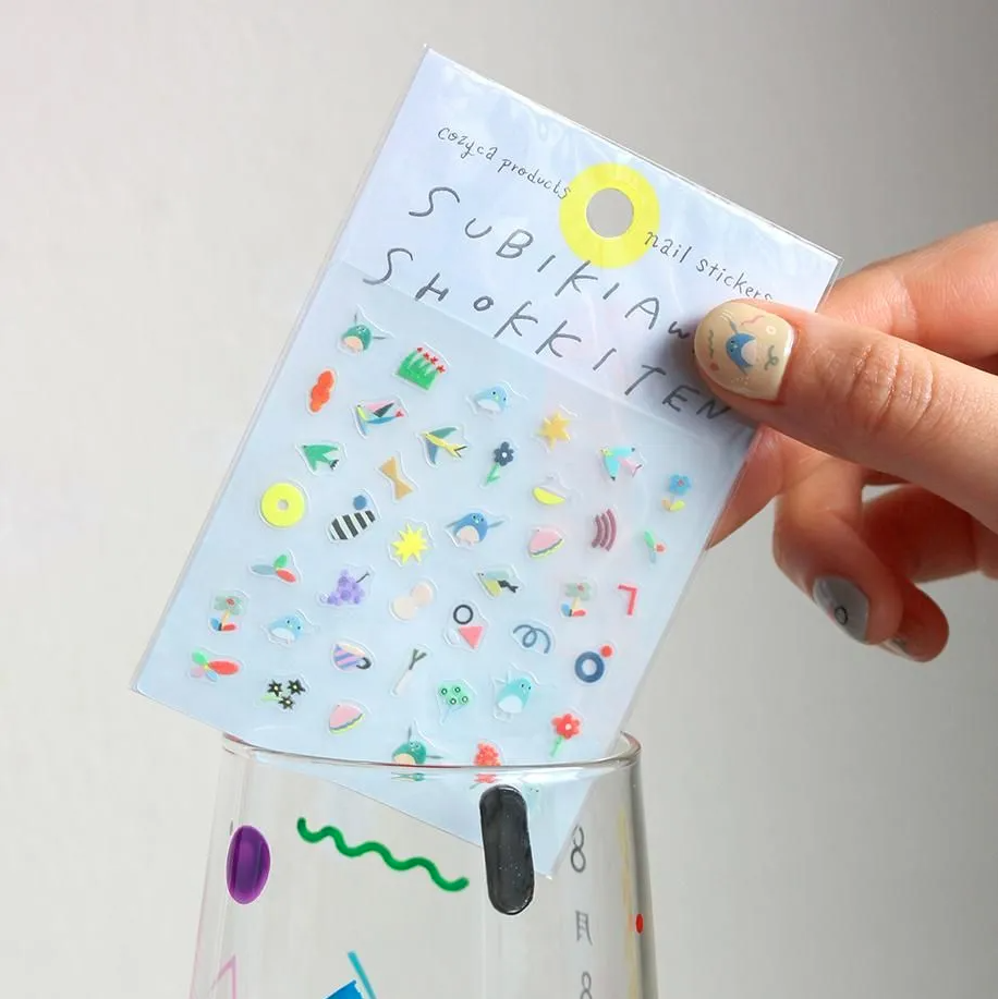 Cozyca - Nail Sticker Sheet - Subikawa