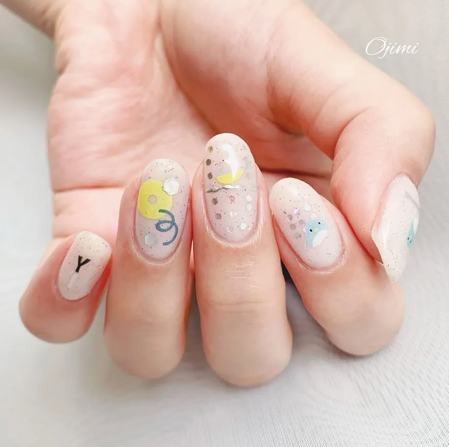 Cozyca - Nail Sticker Sheet - Subikawa