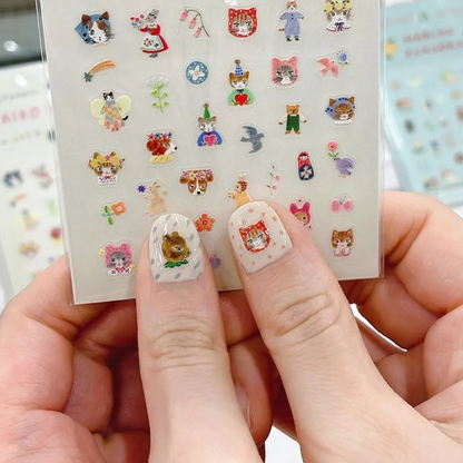 Cozyca - Nail Sticker Sheet - Aiko Fukawa