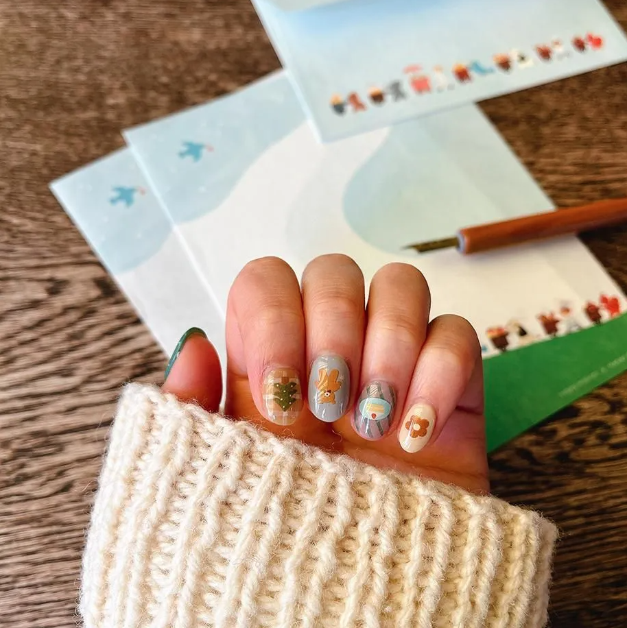 Cozyca - Nail Sticker Sheet - Mariko Fukuoka