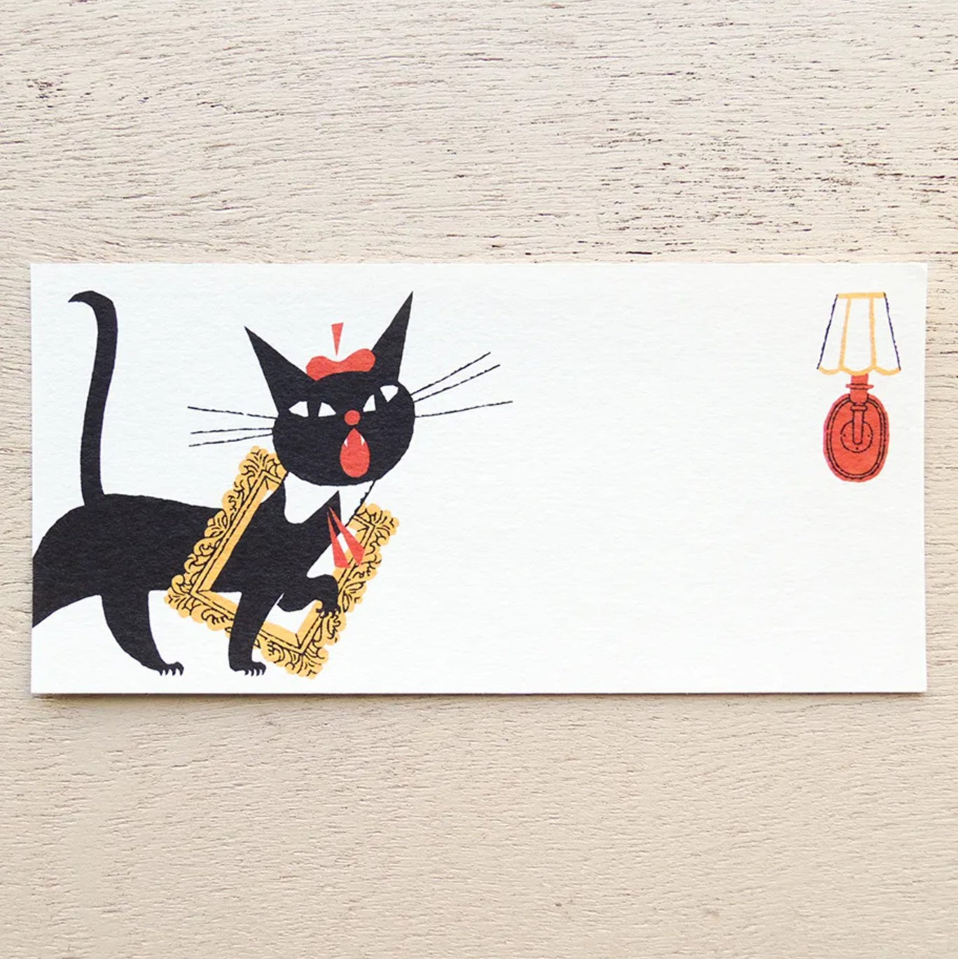 Cozyca - Notepad - Kuroneko Design - Robin the Black Cat - Design A