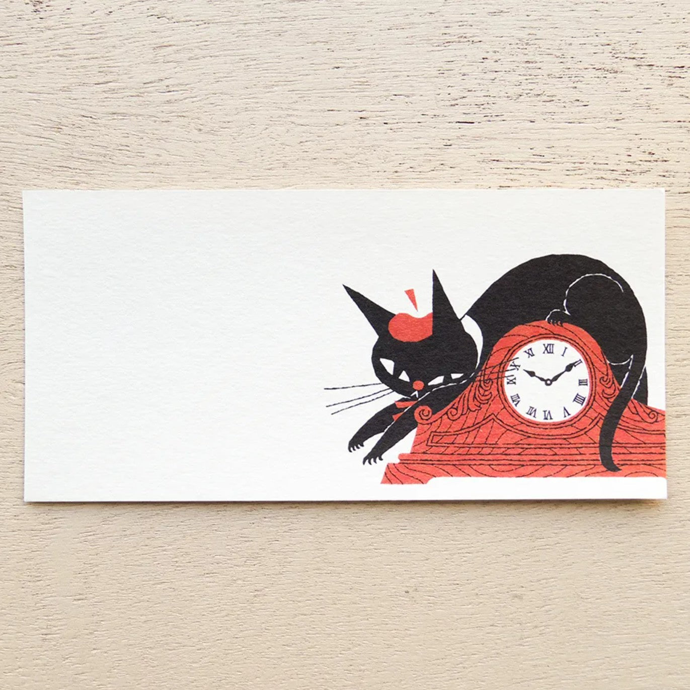 Cozyca - Notepad - Kuroneko Design - Robin the Black Cat - Design A