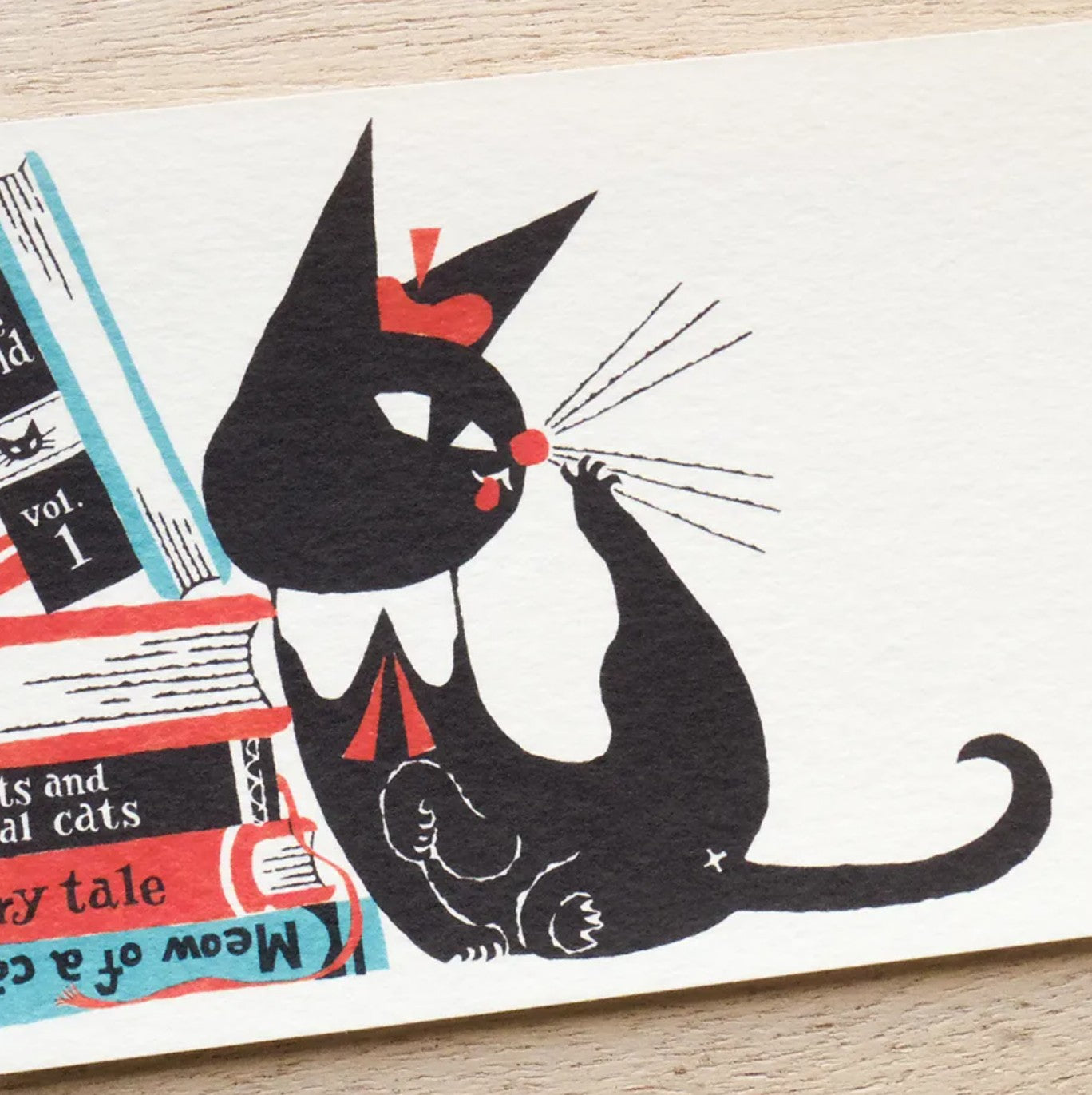Cozyca - Notepad - Kuroneko Design - Robin the Black Cat - Design A