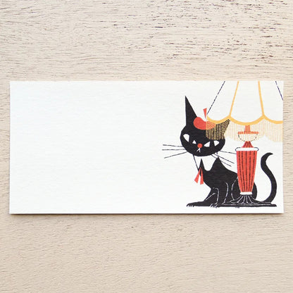 Cozyca - Notepad - Kuroneko Design - Robin the Black Cat - Design A