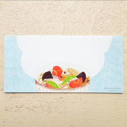 Cozyca - Notepad - Kano Hirabayashi - Washoku