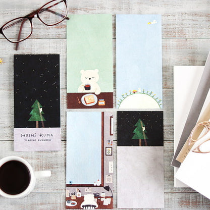 Cozyca - Notepad - Mariko Fukuoka - Hoshikuma / Star Bear