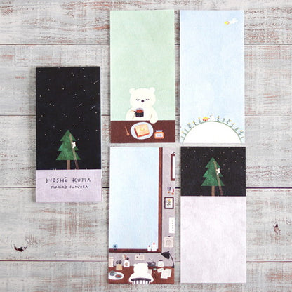 Cozyca - Notepad - Mariko Fukuoka - Hoshikuma / Star Bear