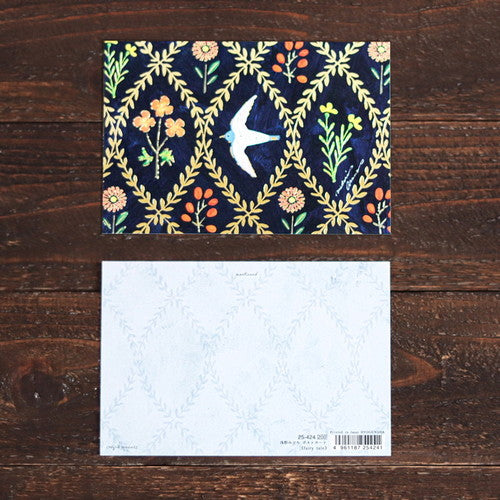 Cozyca - Foil-Stamped Postcard - Midori Asano - Fairy Tale