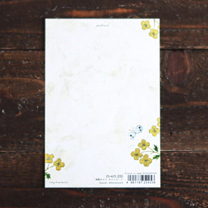 Cozyca - Foil-Stamped Postcard - Midori Asano - Quiet Afternoon