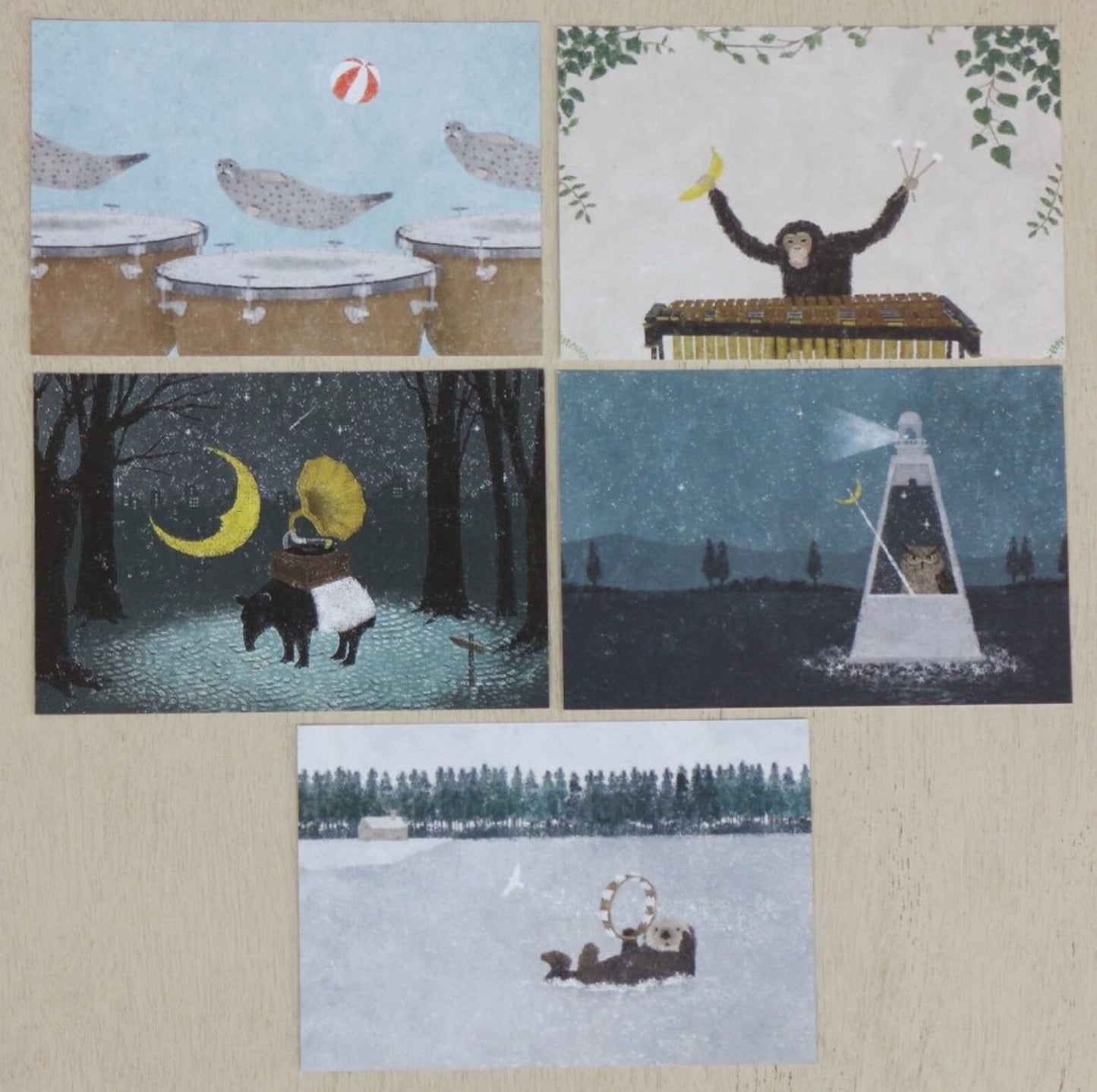 Cozyca - Postcard Book - Akira Kusaka - Tempo