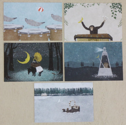 Cozyca - Postcard Book - Akira Kusaka - Tempo